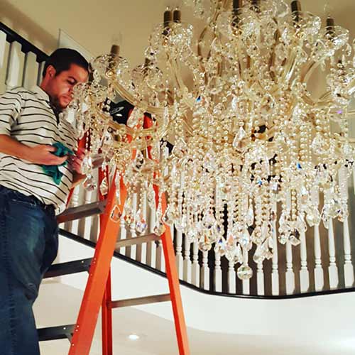 Professional Chandelier Cleaning service